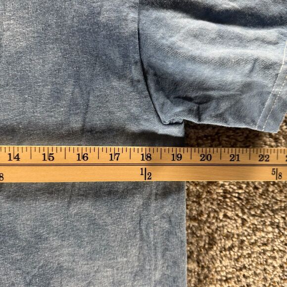 The Mountain Shirt Mens Medium Blue Born To Ride Motorcycle American Pride 2019 - Picture 10 of 12